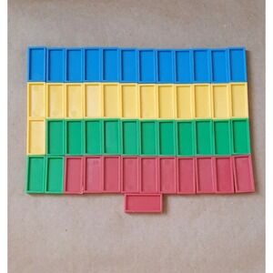 Domino Rally Classic Original Game Replacement Pieces